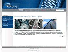 Tablet Screenshot of eyolf-thon.no